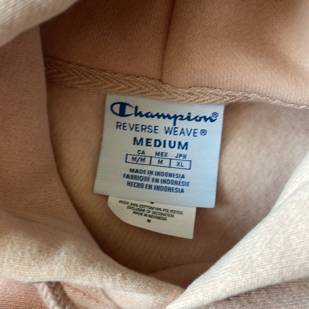 Champion Reverse Weave Cropped Medium Woman’s Hoo… - image 2